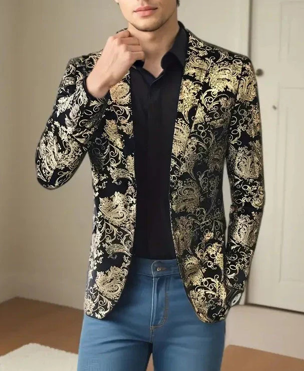 Men's Baroque Blazer: Stylish and Elegant