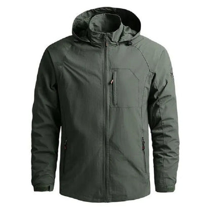 Men’s Outdoor Full Zip Hooded Jacket