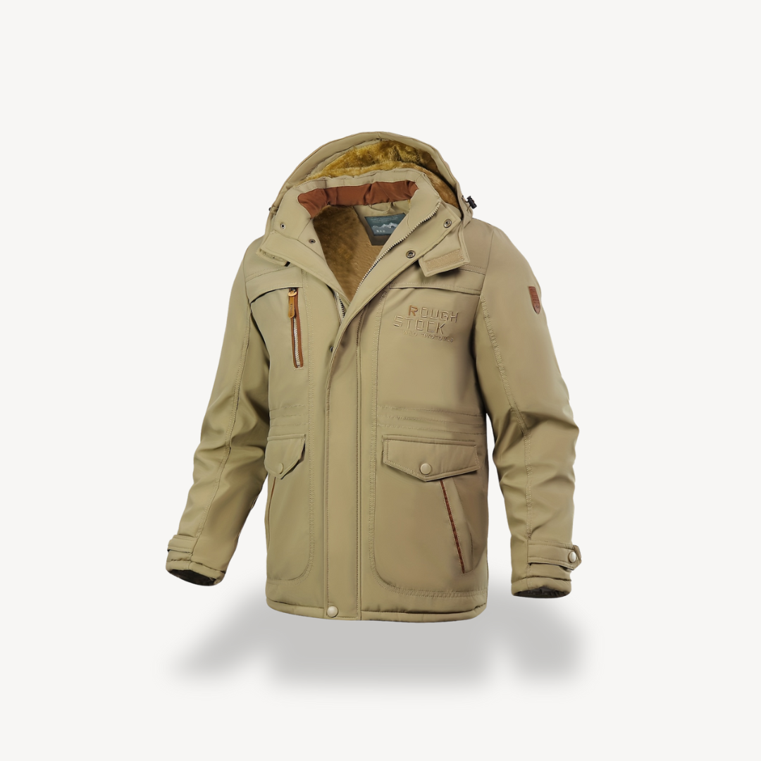 Men's Winter Jacket with Hood