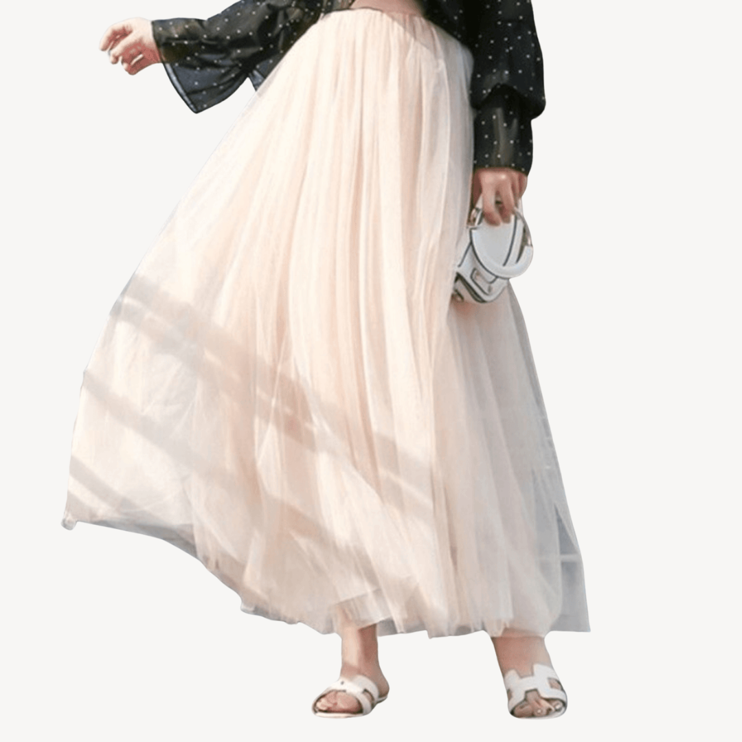 Tulle Maxi Skirt for Women