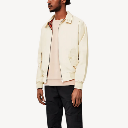 Men's Zip-Up Bomber Jacket