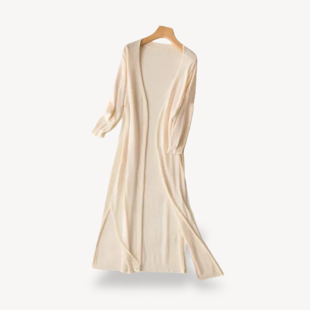 Women's Long Knit Duster Cardigan