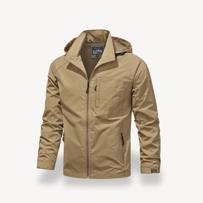 Men’s Casual Polyester Zip Jacket