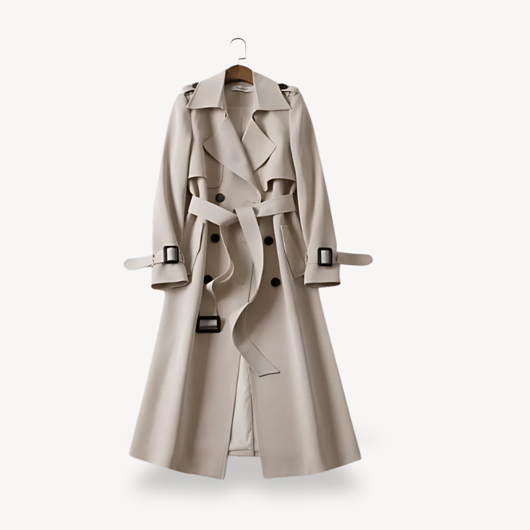 Double-Breasted Trench Coat for Women