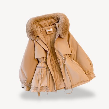 Women's Faux Fur-Lined Parka Jacket