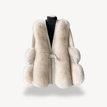 Faux Fur Long Coat for Women