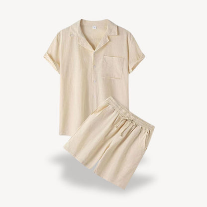 Men's Casual Linen Blend Outfit
