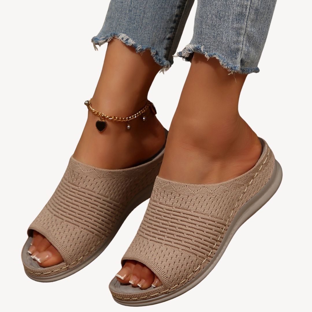 Knit Slip-On Orthopedic Sandals Women