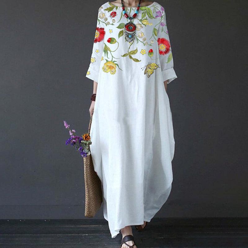 Classic Ladies Vintage Sundress for Summer - BritishElegance