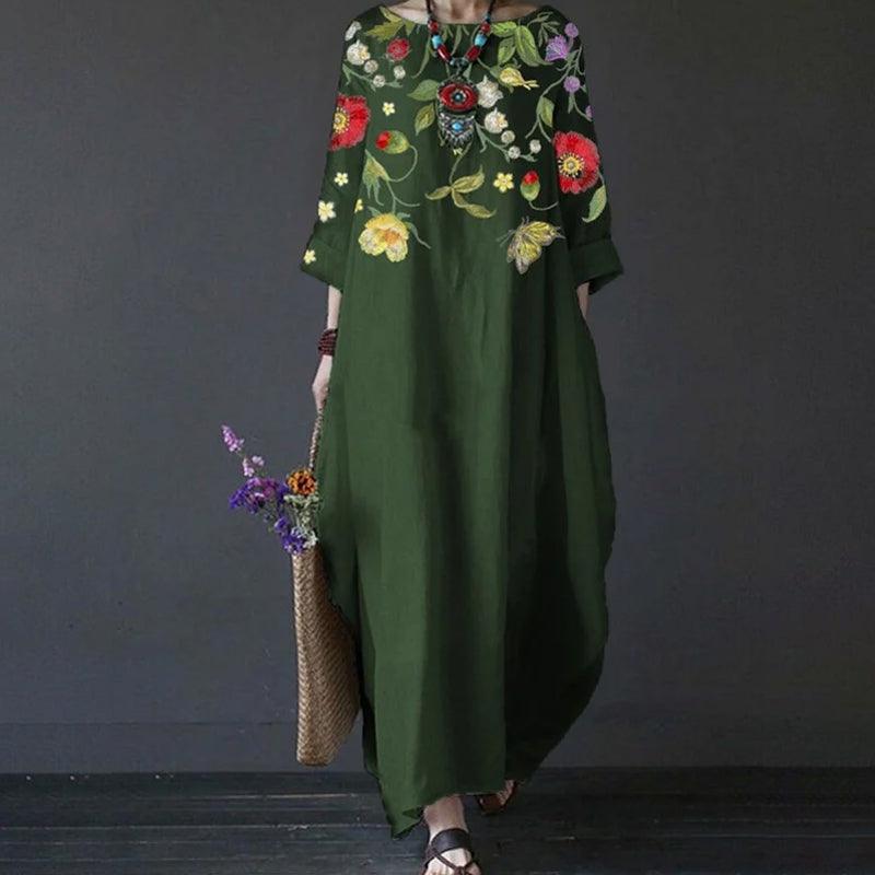 Classic Ladies Vintage Sundress for Summer