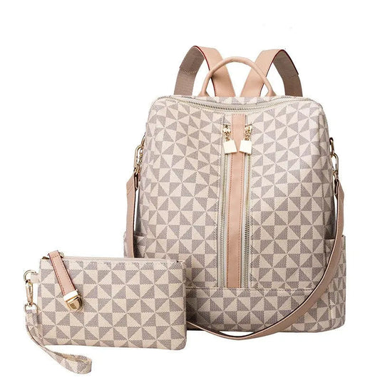 Averra | Stylish Convertible Backpack with Clutch – Water-Resistant, Spacious & Versatile