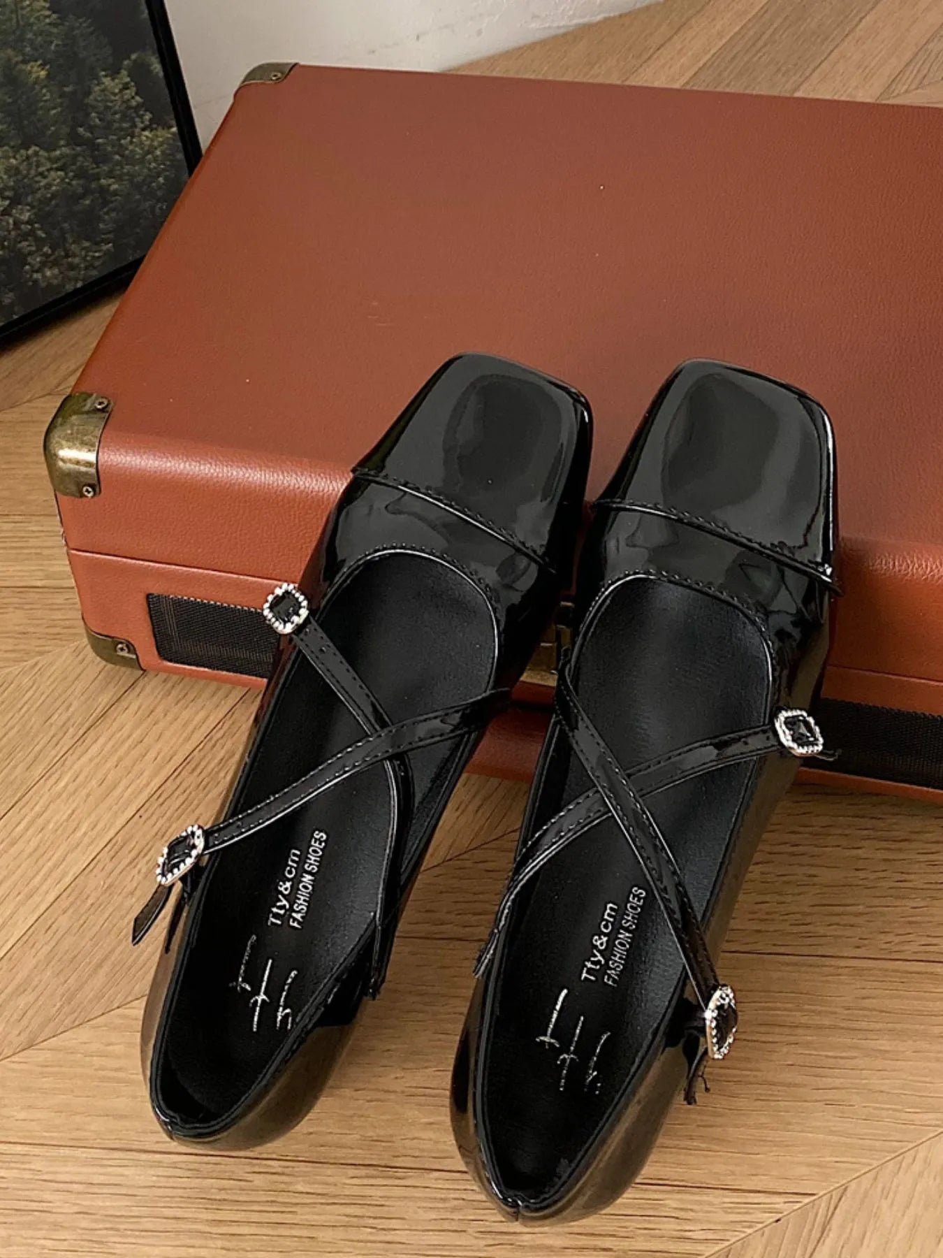 Classic Comfortable Low Heel Mary Jane Shoes