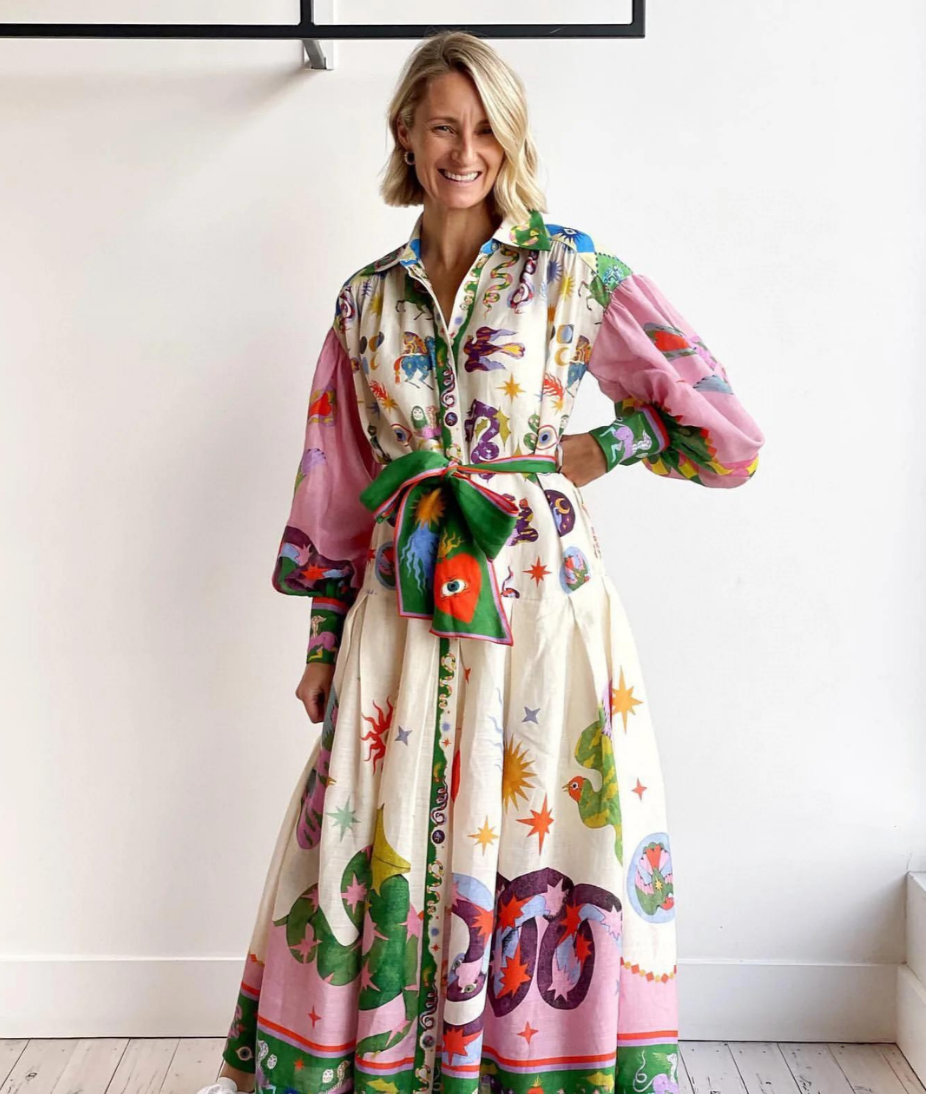 Chic Italian Long Maxi Dress for Women - BritishElegance