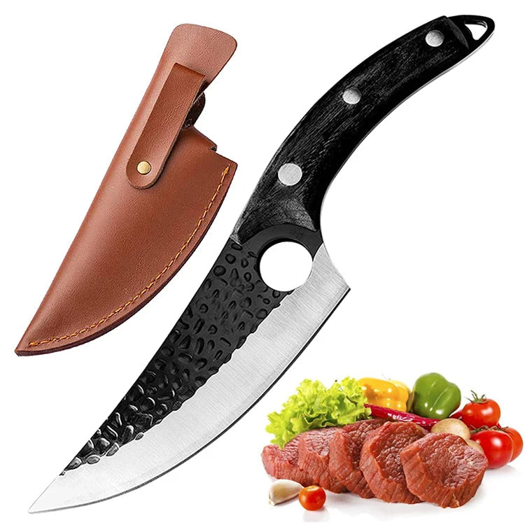 Sharp Handmade Japanese Chef Kitchen Knife - BritishElegance