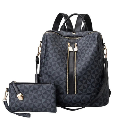 Averra | Stylish Convertible Backpack with Clutch – Water-Resistant, Spacious & Versatile