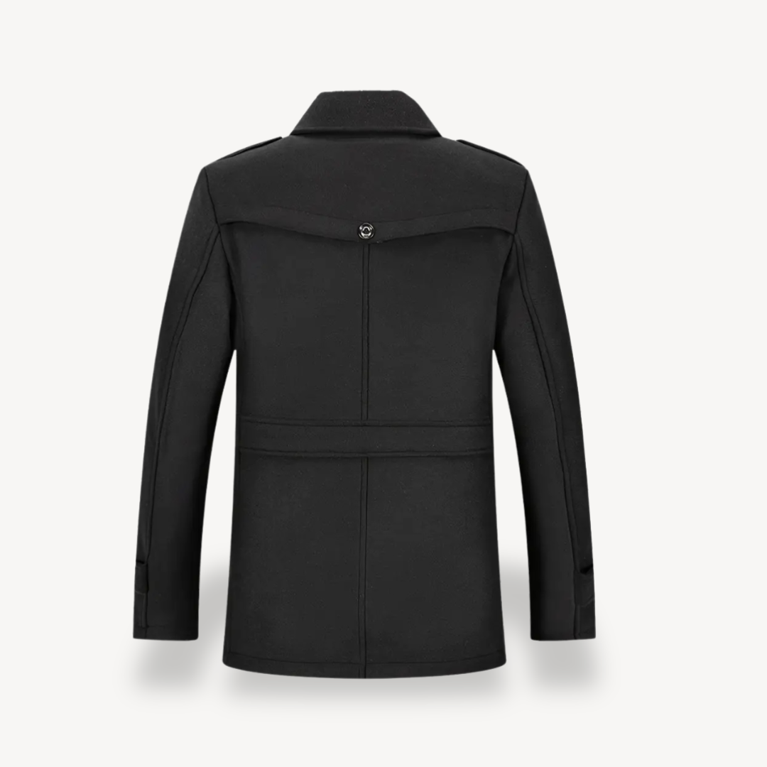 Winter Wool Coat Men
