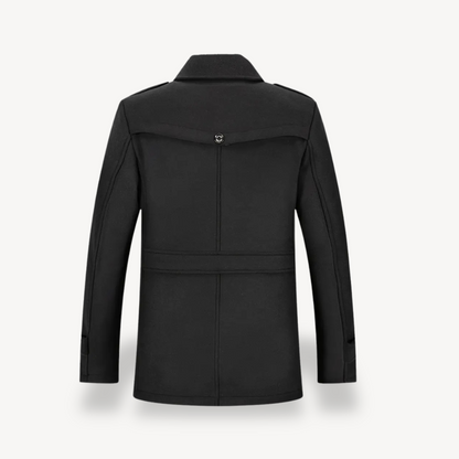 Winter Wool Coat Men