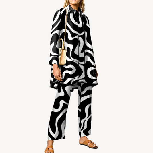Abstract Print Co-ord Set