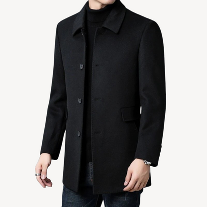 Men's Wool Blend Coat