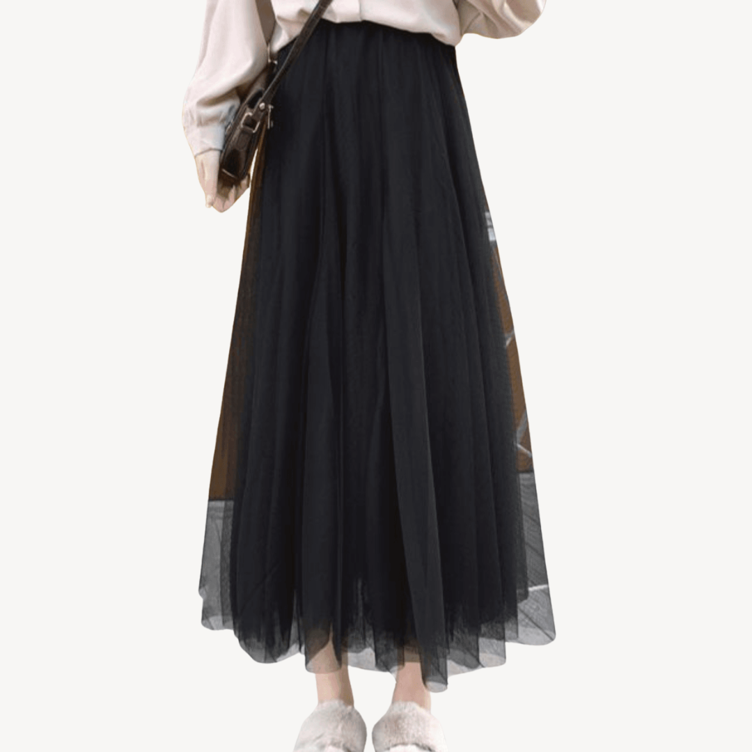 Tulle Maxi Skirt for Women