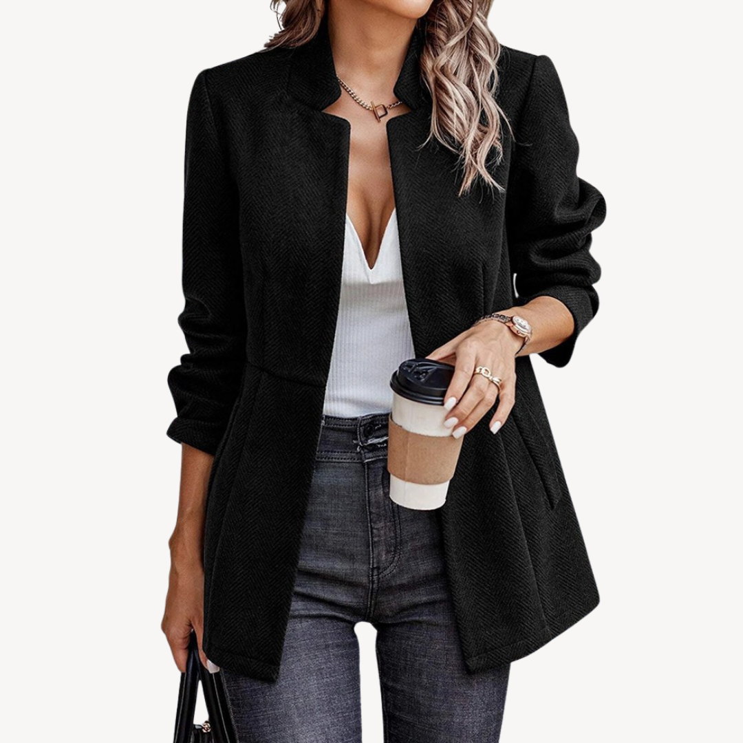 Women’s Herringbone Blazer Jacket
