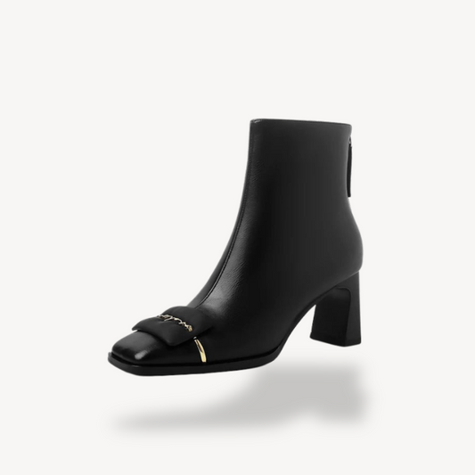 Women’s Orthopedic Ankle Boots with Bow Detail