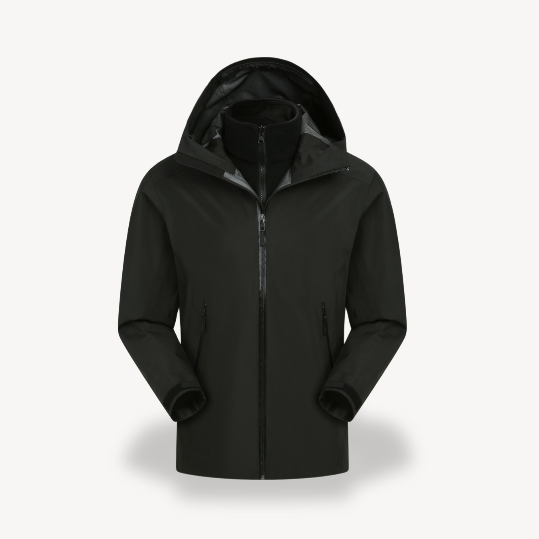 Unisex Waterproof Rain Jacket with Hood