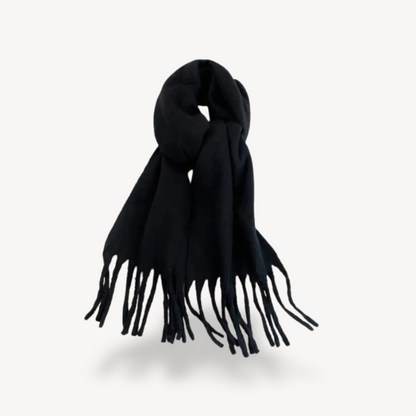 Fringed Wool Scarf