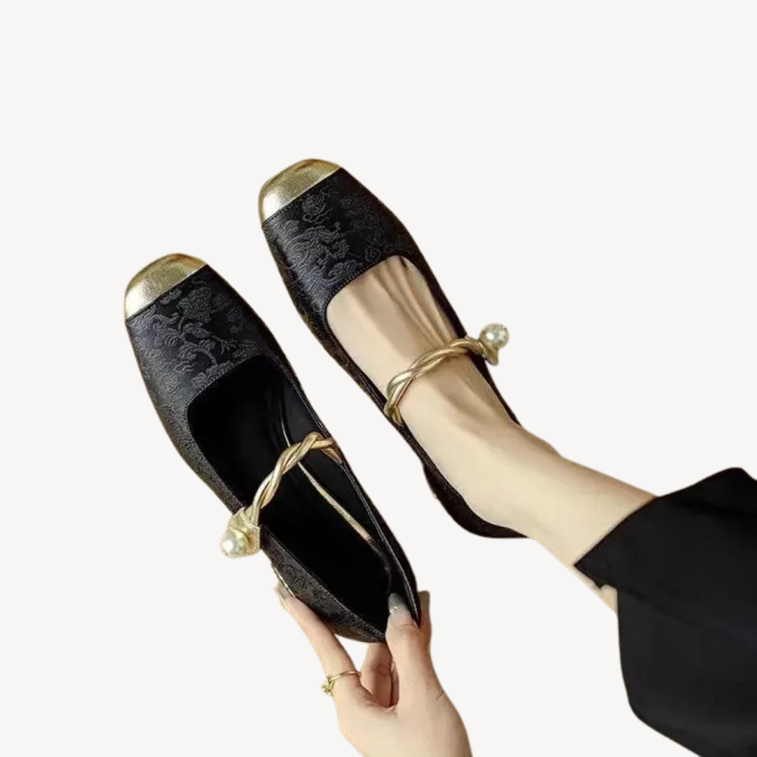 Women's Orthopedic Mary Jane Block Heels