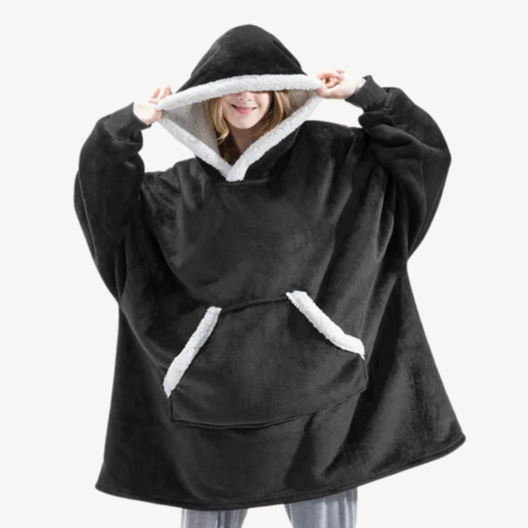 Oversized Tie-Dye Hoodie Blanket