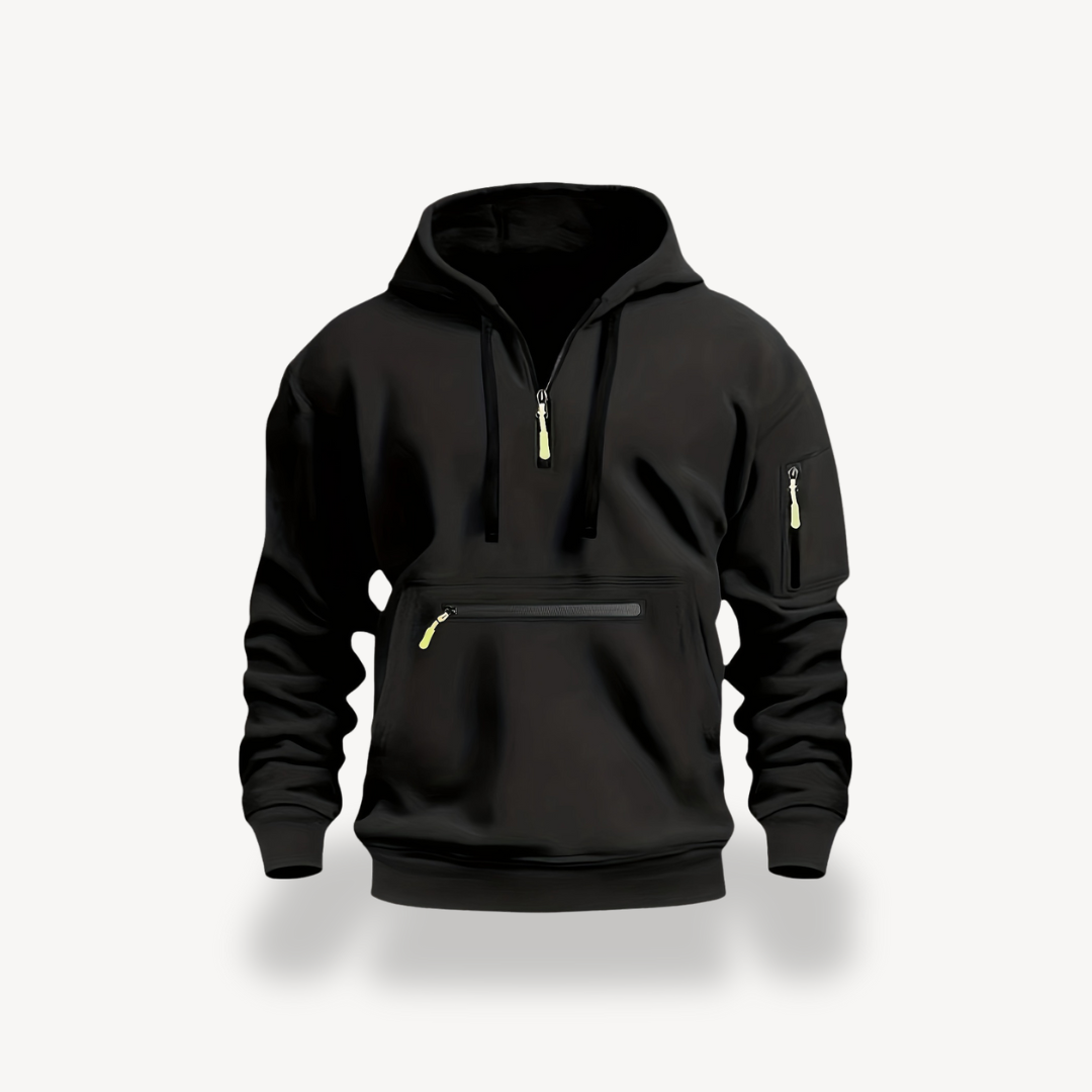 Men’s Cotton Blend Zip Hoodie