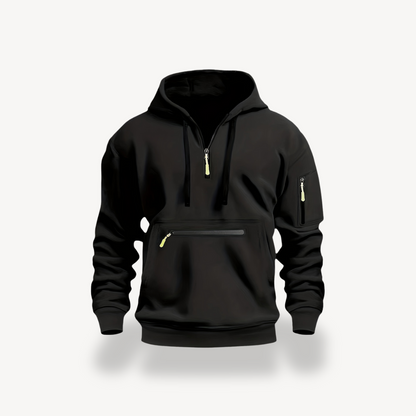Men’s Cotton Blend Zip Hoodie