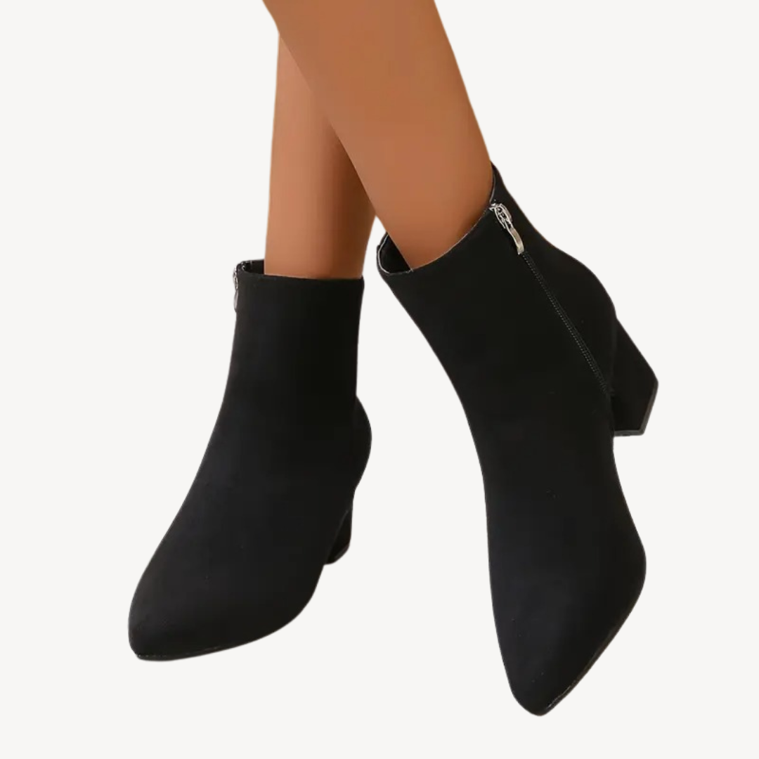 Orthopedic Pointed-Toe Ankle Boots for Women