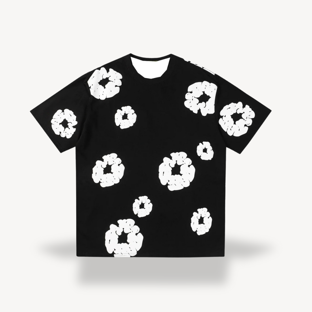 Popcorn Print T-Shirt for Unisex