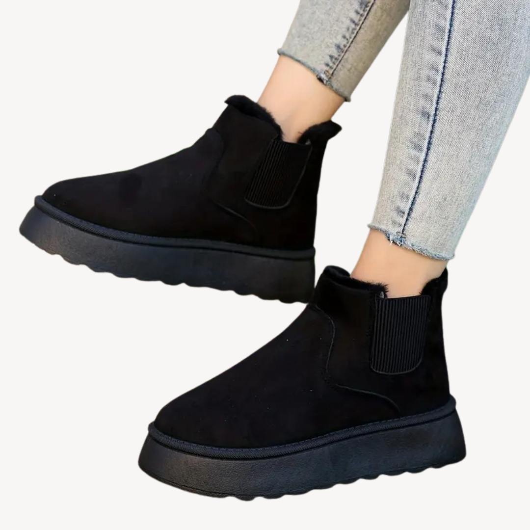 Women's Orthopedic Faux Fur Ankle Boots