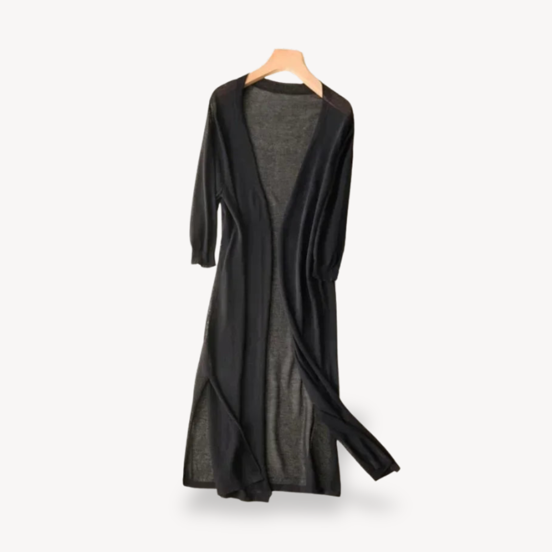 Women's Long Knit Duster Cardigan