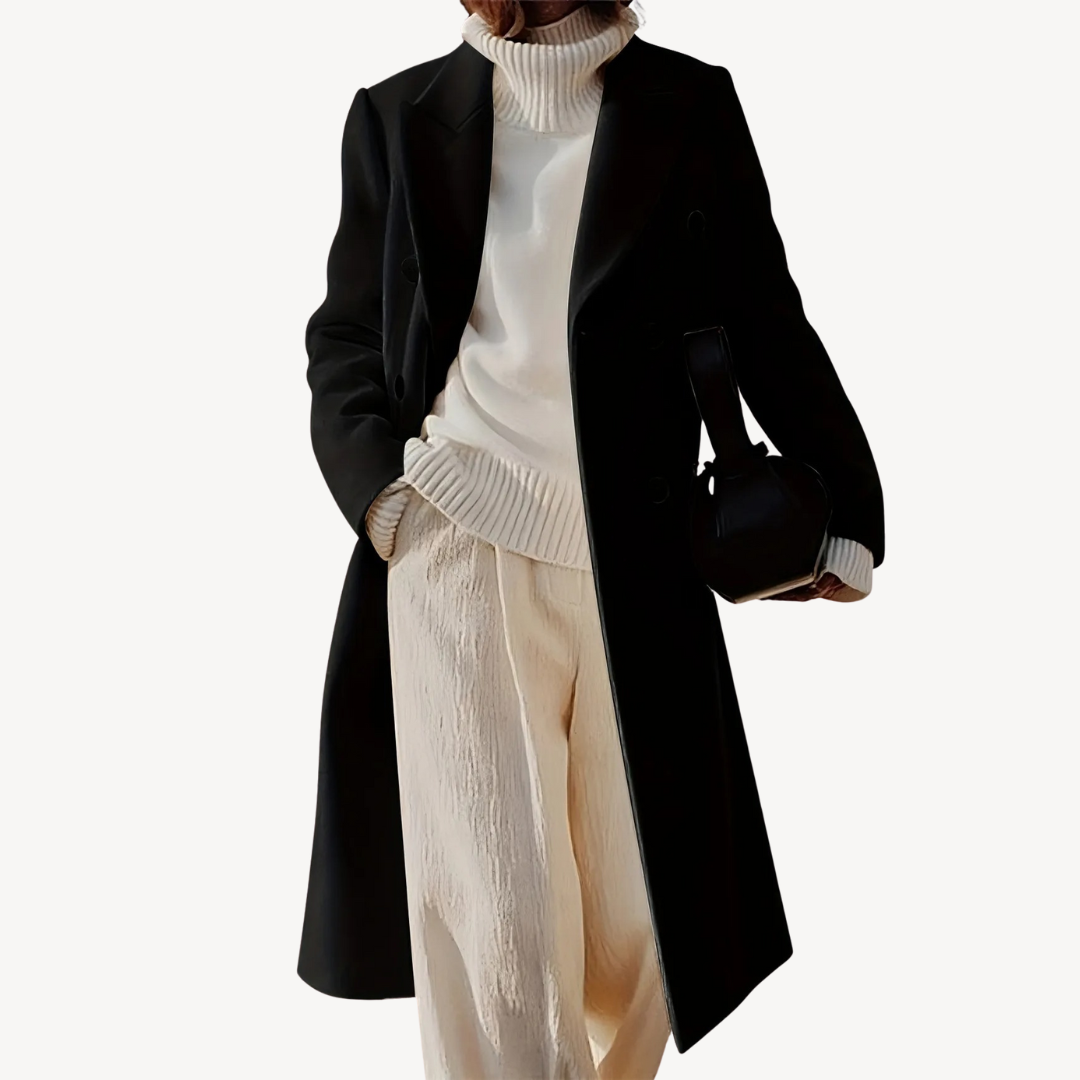 Women’s Double-Breasted Coat