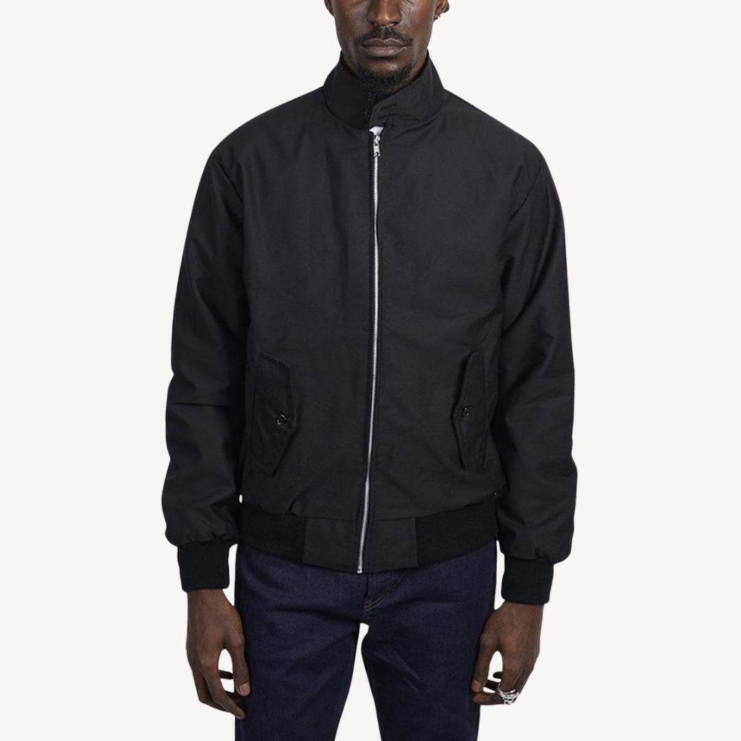 Men's Zip-Up Bomber Jacket