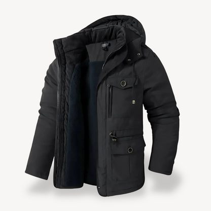 Men's Winter Parka – Waterproof Fur-Lined Jacket