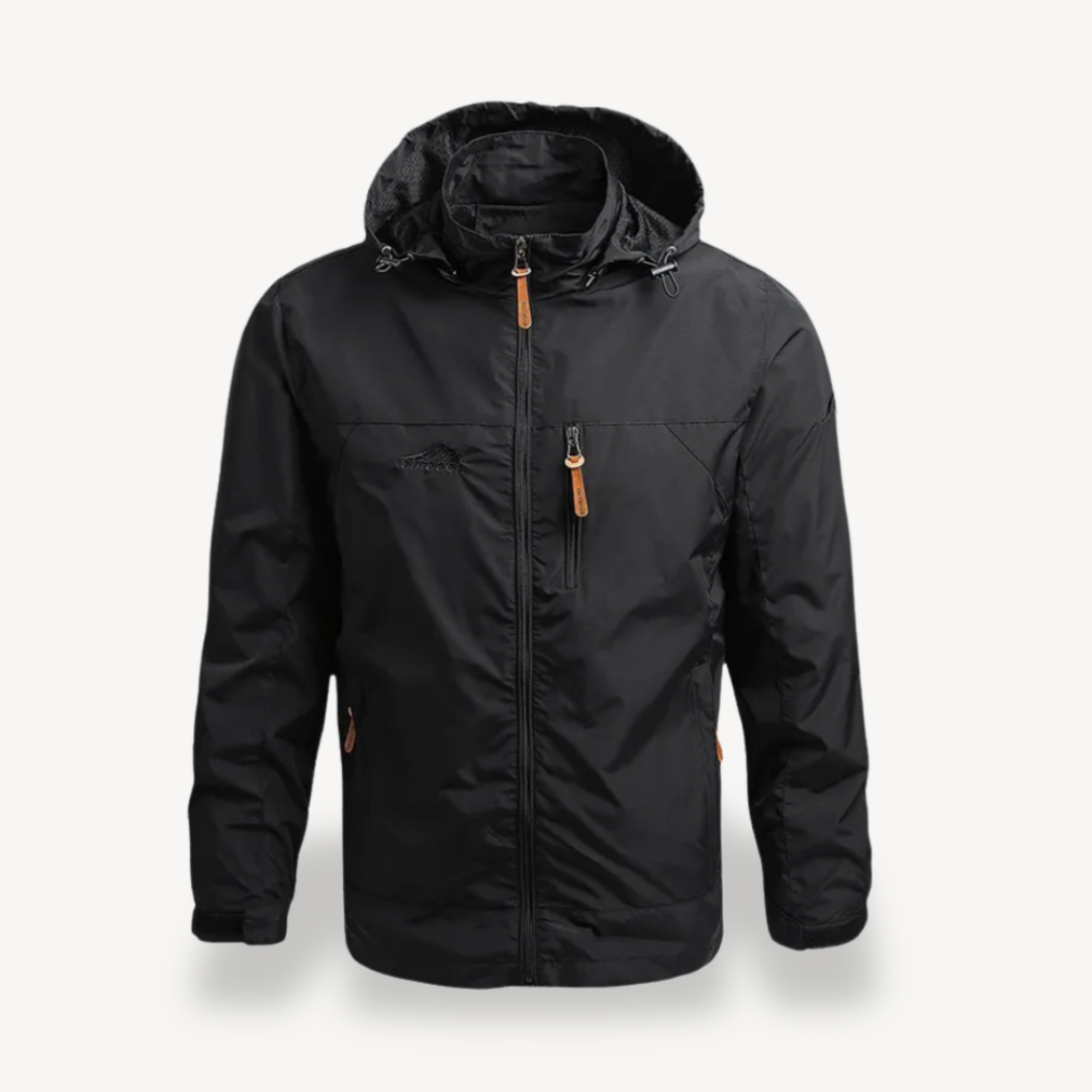 Men's Waterproof Hooded Raincoat Jacket