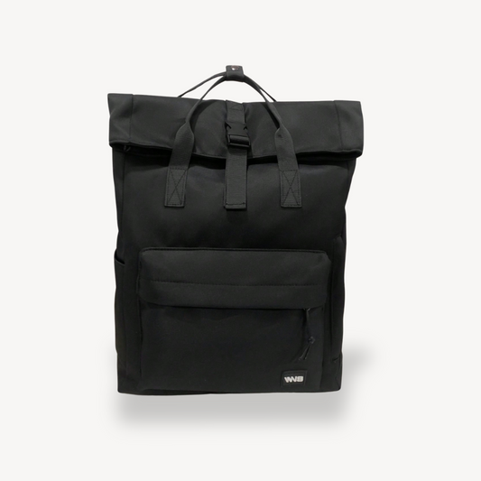 Women's Polyester Roll Top Backpack