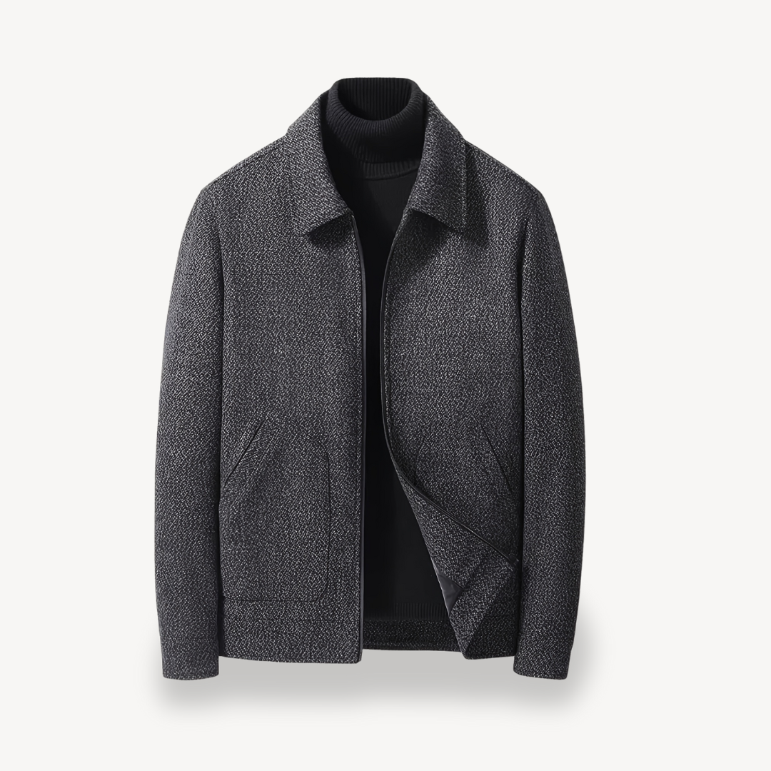 Men's Woven Wool Blend Jacket