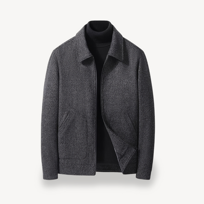 Men's Woven Wool Blend Jacket