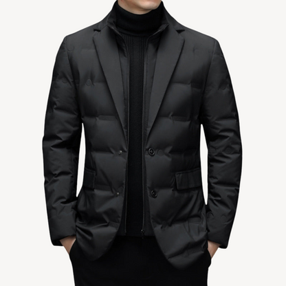 Winter Coat Puffer Blazer Jacket for Men