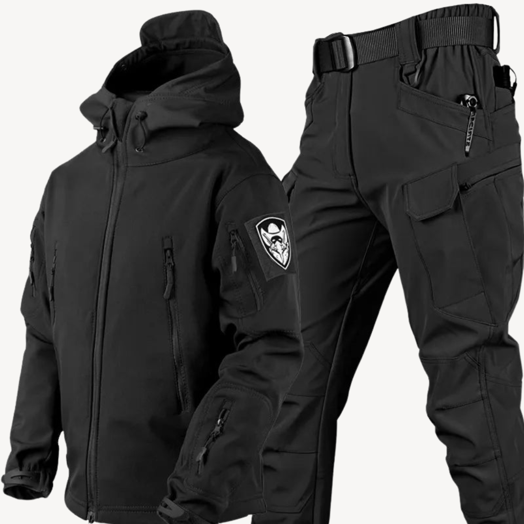 Men's Tactical Softshell Jacket & Pants Set