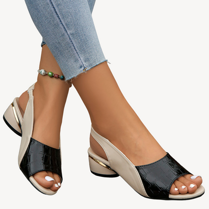Orthopedic Slingback Heeled Sandals for Women