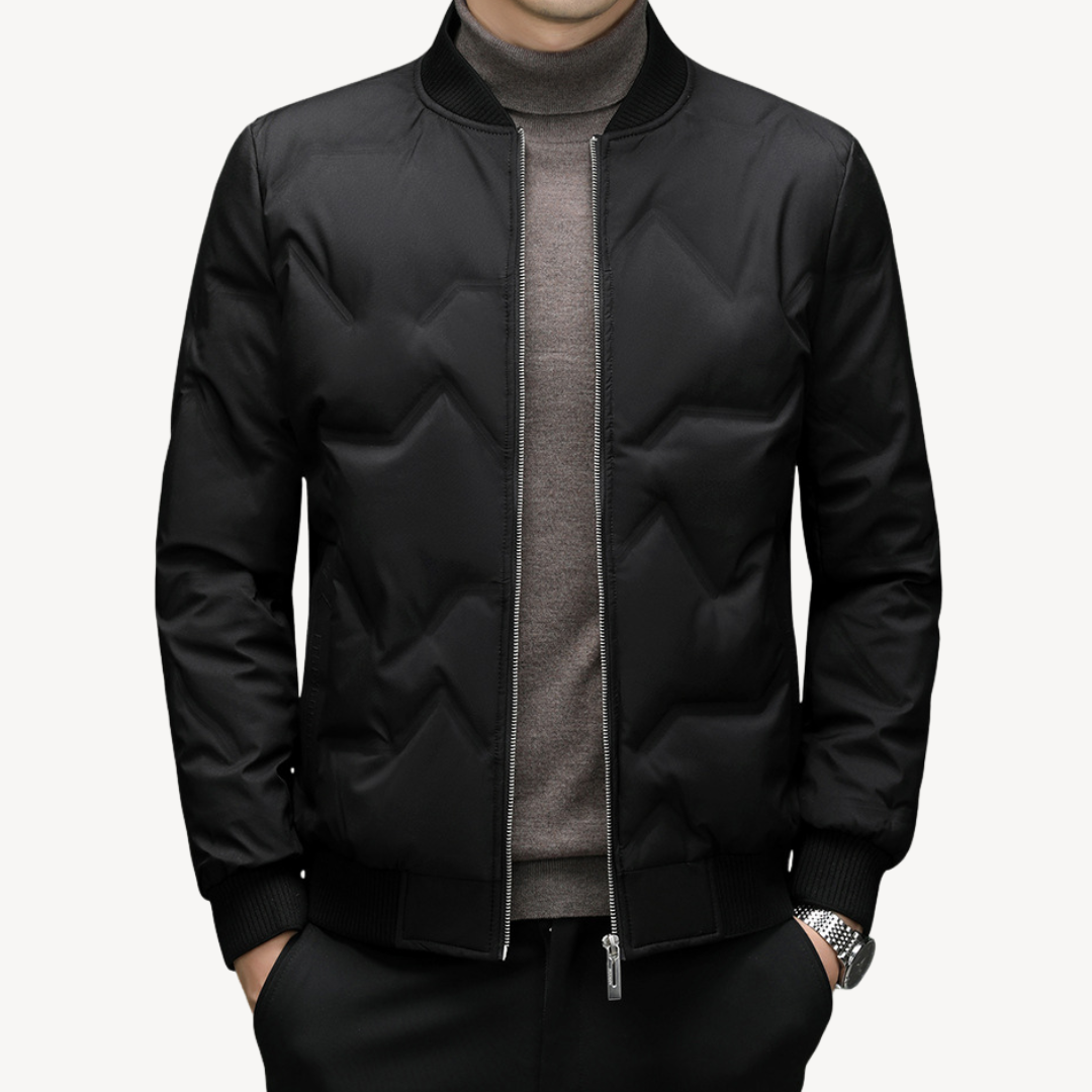 Men's Lightweight Puffer Bomber Jacket
