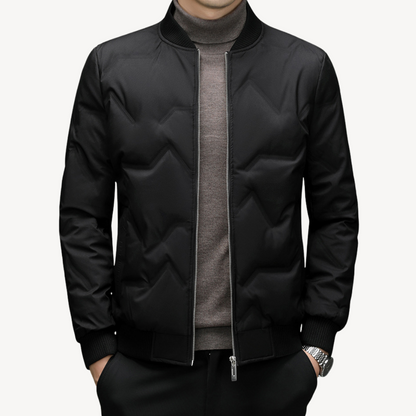 Men's Lightweight Puffer Bomber Jacket