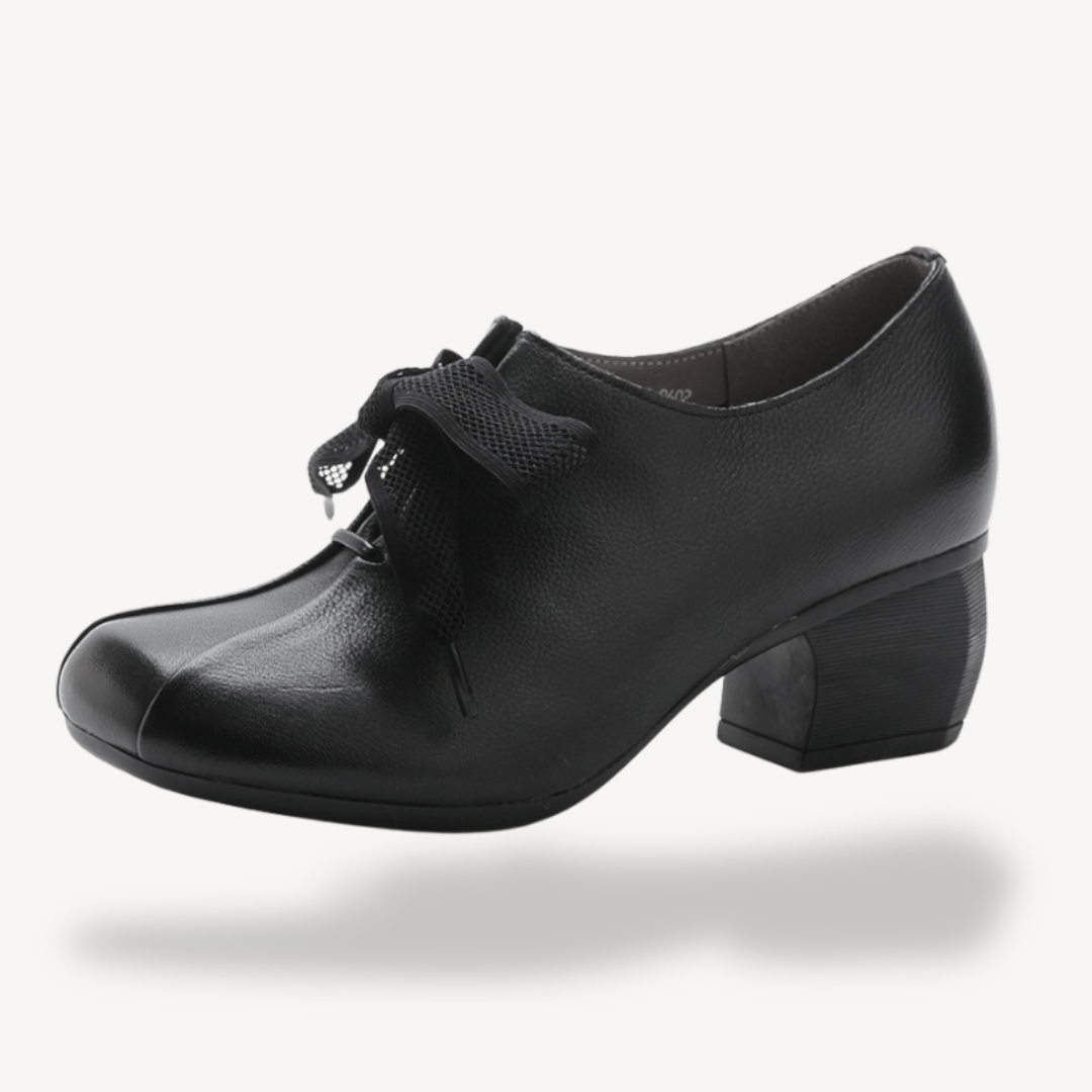 Orthopedic Bow-Detail Heels for Women