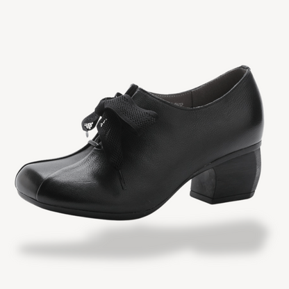 Orthopedic Bow-Detail Heels for Women